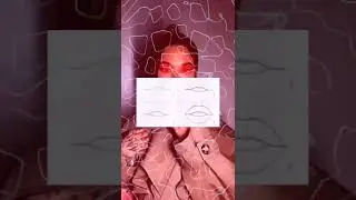 🖇️~Учимся рисовать~📚~Губы~👄