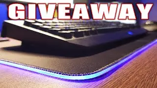 $17 RGB XL Mouse Pad & GIVEAWAY!