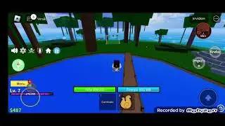 Primeira Gameplay de Blox Fruits no canal