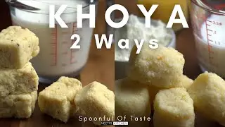 Khoya 2 ways | How to make Khoya | Mawa | Evaporated milk | Rabri | Instant khoya recipe in 5mins