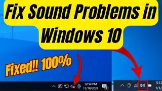 How to Fix No Sound Problem in Windows 10 | no audio output device installed windows 10