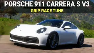 Forza Horizon 5 - 2019 Porsche 911 Carrera S V3, FH5 Grip Race Build, Tune & Gameplay