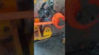Mechanical sound of spring manufacturing  #machine #manufacturer #process #factory #springs #making