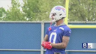 Keon Coleman had 'jitters' ahead of Bills rookie camp