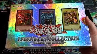 Yugioh Legendary Collection Gameboard Edition Opening - Legend of Blue-Eyes & God Cards!