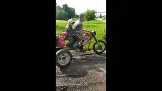 трайк из мотоблока