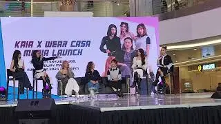 Kaia wear casa press conference part 1