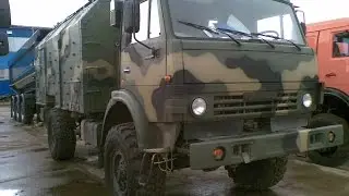 передвижная мастерская камаз 43118 с краном манипулятором парм Улан-Удэ