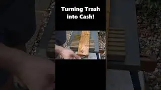 Garden Tool Storage Rack - Turning Trash into Cash!