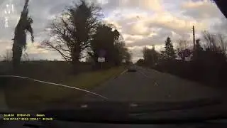 Dash-cam shows windscreen being smashed by flying cabbage