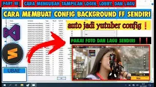 [Part 3] Cara mengubah tampilan FF menggunakan foto sendiri | Cara mengubah loading screen FF bisa
