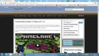 Minecraft: How To Install Paintball Mod 1.3.2