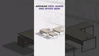 ArchiCAD Office Desk Pack 