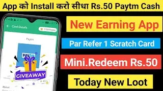 New Earning App 2021 Today || New Paytm Earning App Today || Paytm Earning App 2021Today||Frre Paytm