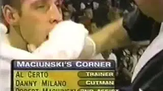 Fernando Vargas vs Darren Maciunski Full Fight - Boxing