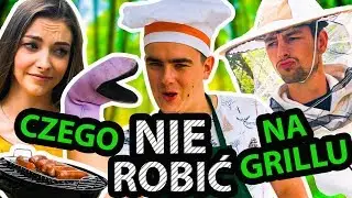 Czego NIE robić na GRILLU 🔥 [ft. Dawid Frank, Kuferek Czekolady, Kiślu]