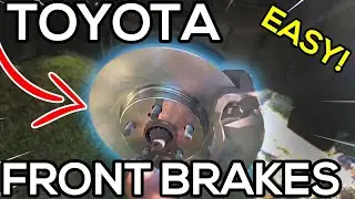 2009-2020 TOYOTA COROLLA FRONT BRAKE PADS AND ROTORS!