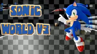 Sonic World v3 update made by Vasia Dvo Infinity engine android (4K 60FPS)