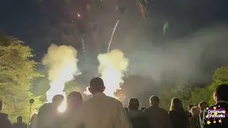Optimum Fireworks - Grantley Hall Wedding Pyromusical