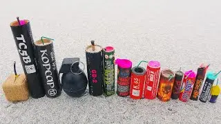 EXPERIMENT FIRECRACKERS VS ICE