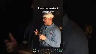 This Akon remix on Travis George’s ice cream social set #akon #remix #amapiano #djset #boilerroom