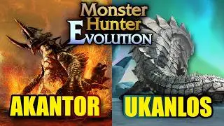 The Evolutions of Akantor and Ukanlos in Monster Hunter - Heavy Wings
