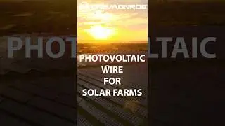 Photovoltaic wire for solar farms