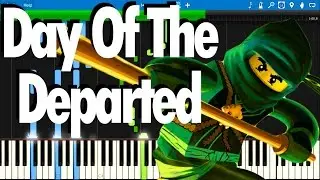 LEGO NINJAGO - Day Of The Departed by The Fold | Synthesia Piano Tutorial