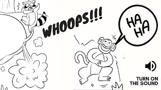 Mass virus Farting & laughter, baby virus #farts, zebra virus #fart, llama #farting, virus art fart