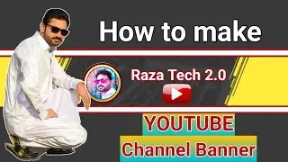 How To Make Professional YouTube Banner On Mobile | Channel Art kaise banaye | Pixellab