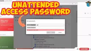 How To Setup Unattended Access Password in AnyDesk | AnyDesk Auto Connect