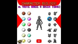 Character creator! STAGE 2 - Youtube Version #animation  #aseprite  #pixelart  #oc