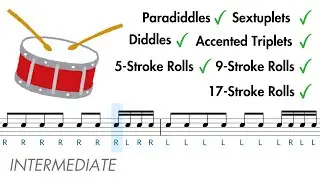 10-Minute Snare Drum Warm Up #2 🥁