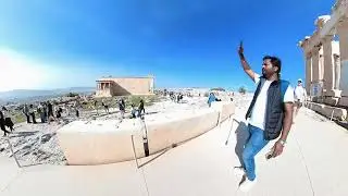 Acropolis - Athens  - greece 360 video by Tamil Bharathan 31 03 2024