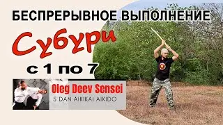 Субури с боккэном / Олег Деев Сенсей / Айкидо в Одессе
