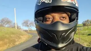 Out for a ride on my Varla pegasus scooter, it's so pretty outside 😍