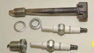 Spark plug break   remove as   broken spark plug   extraction as   car engine