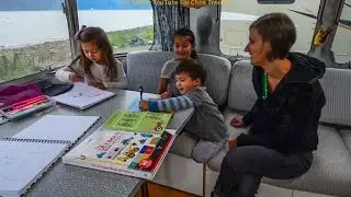 Full Time Airstream RV Family of 5 - Working On The Road ~ RV Homeschooling ~  #1