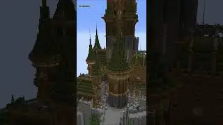 Minecraft Timelapse | Medieval building Rive Castle