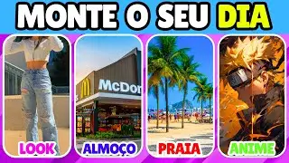 MONTE SEU DIA ✨ ESCOLHA COMO SERIA O DIA PERFEITO #quiz #monteseudia