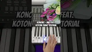 Konoike - Ima feat. Kotone Piano Tutorial #notpianika #notangka #pianotutorial