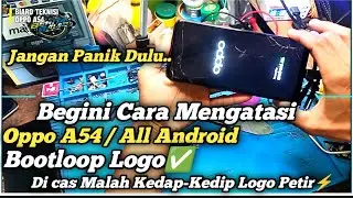 Overcoming Oppo A54 Bootloop Logo, charging but the lightning logo flashes ⚡Free of Charge 