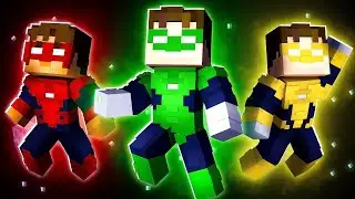 Every LANTERN RING in Minecraft’s Green Lantern Mod