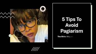 5 ways to avoid plagiarism