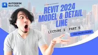 Revit Architecture 2024 Hindi | Lecture 2 | Part 5 | Lines In Revit | Gaurav Goswami