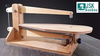 Homemade Scroll Saw 【DIY】
