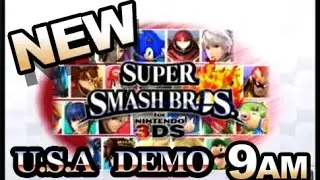 Super Smash Bros. 3DS Demo