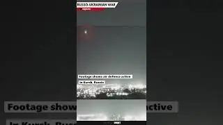 Air Defence active in Kursk, Russia #live #latest #russia