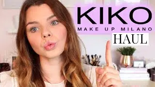 HUGE KIKO Haul | BEST MASCARA EVER!