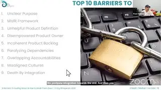 10 Barriers To Scaling Scrum & How to Break Them Down